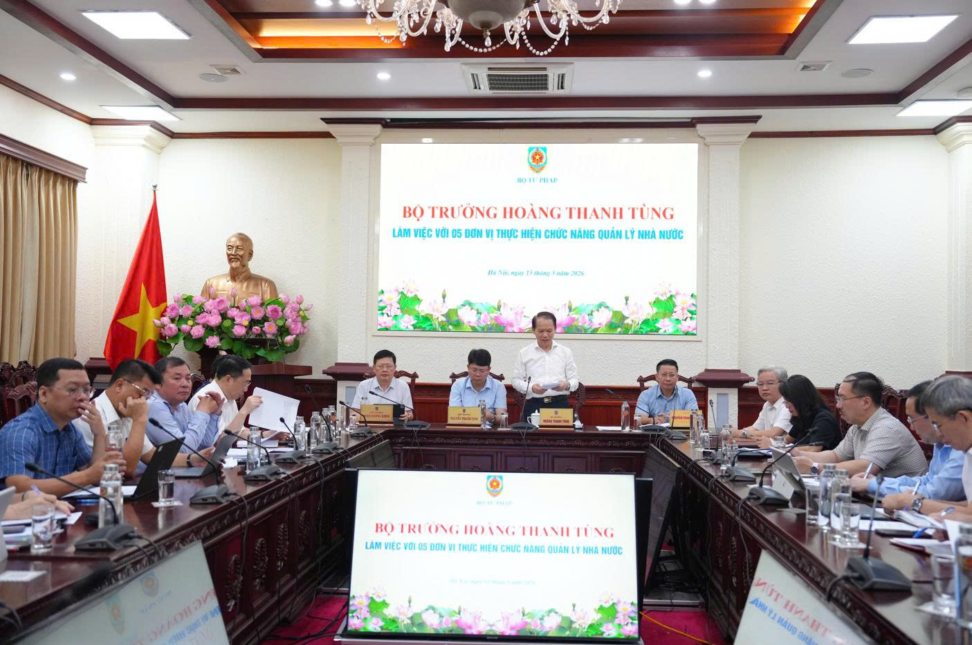 Bộ Tư pháp thúc đẩy đổi mới tư duy quản lý, tăng tốc chuyển đổi số và cải cách thủ tục hành chính