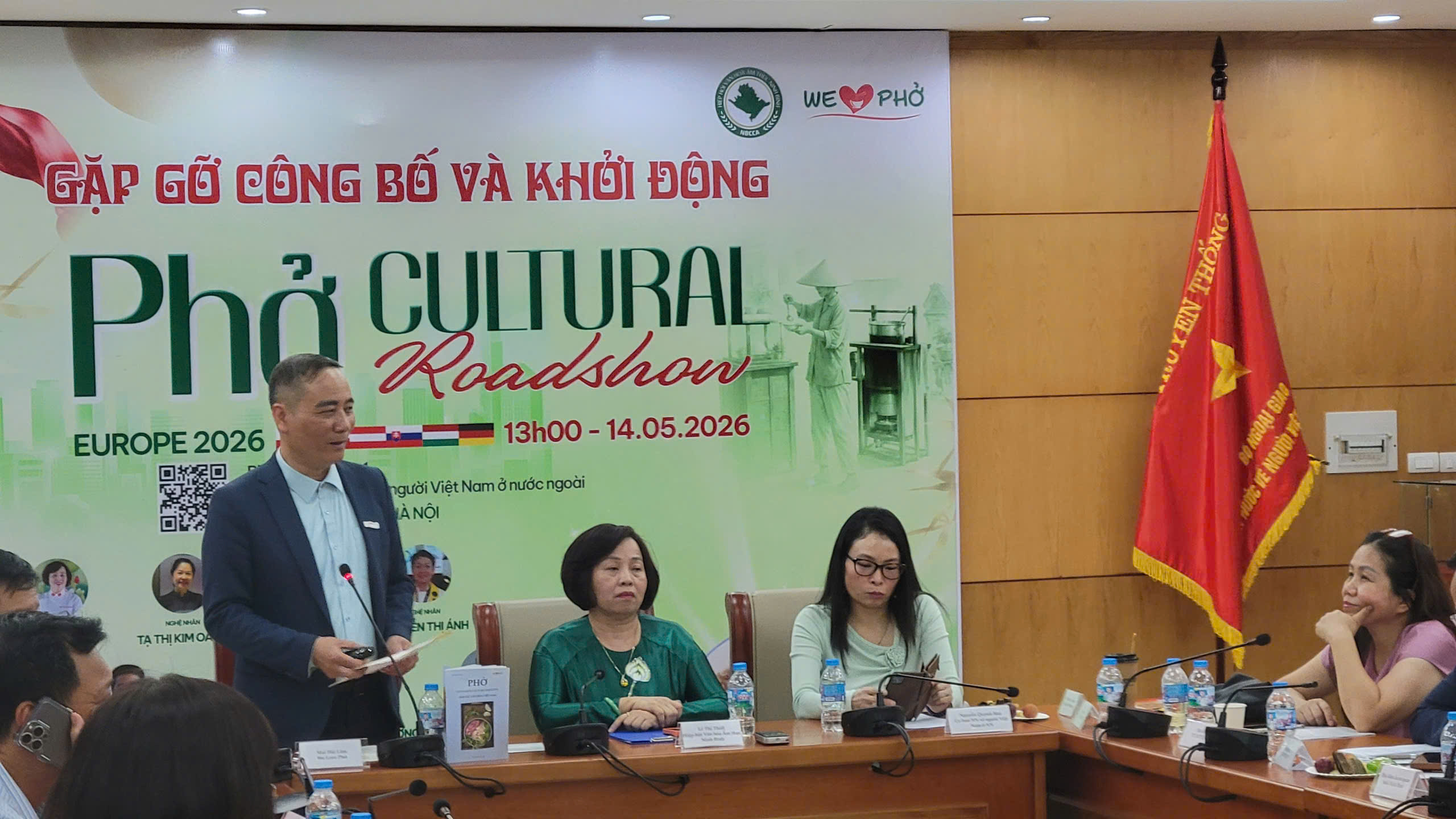 PHỞ Cultural Roadshow Europe 2026: Từ những cuộc gặp tình cờ đến hành trình đưa phở Việt ra châu Âu