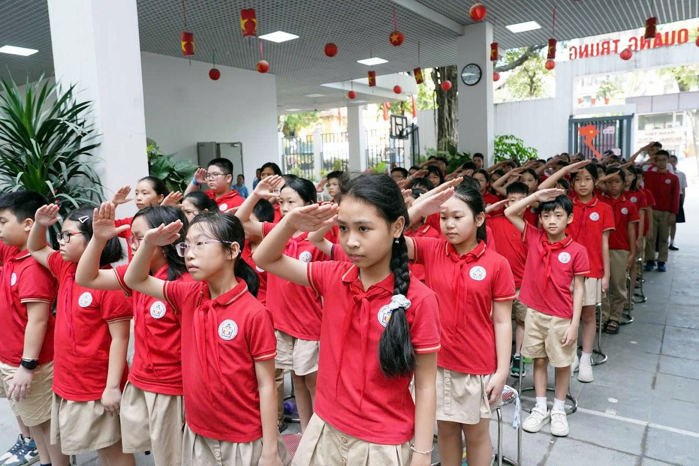 Tự hào 85 mùa hoa Đội ta – Thiếu nhi phường Cửa Nam viết tiếp trang sử vẻ vang