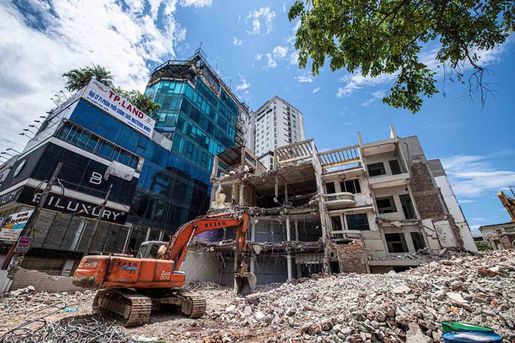 Tiến độ GPMB đường 2.5 đoạn Ngụy Như Kon Tum - Nguyễn Trãi giờ ra sao?