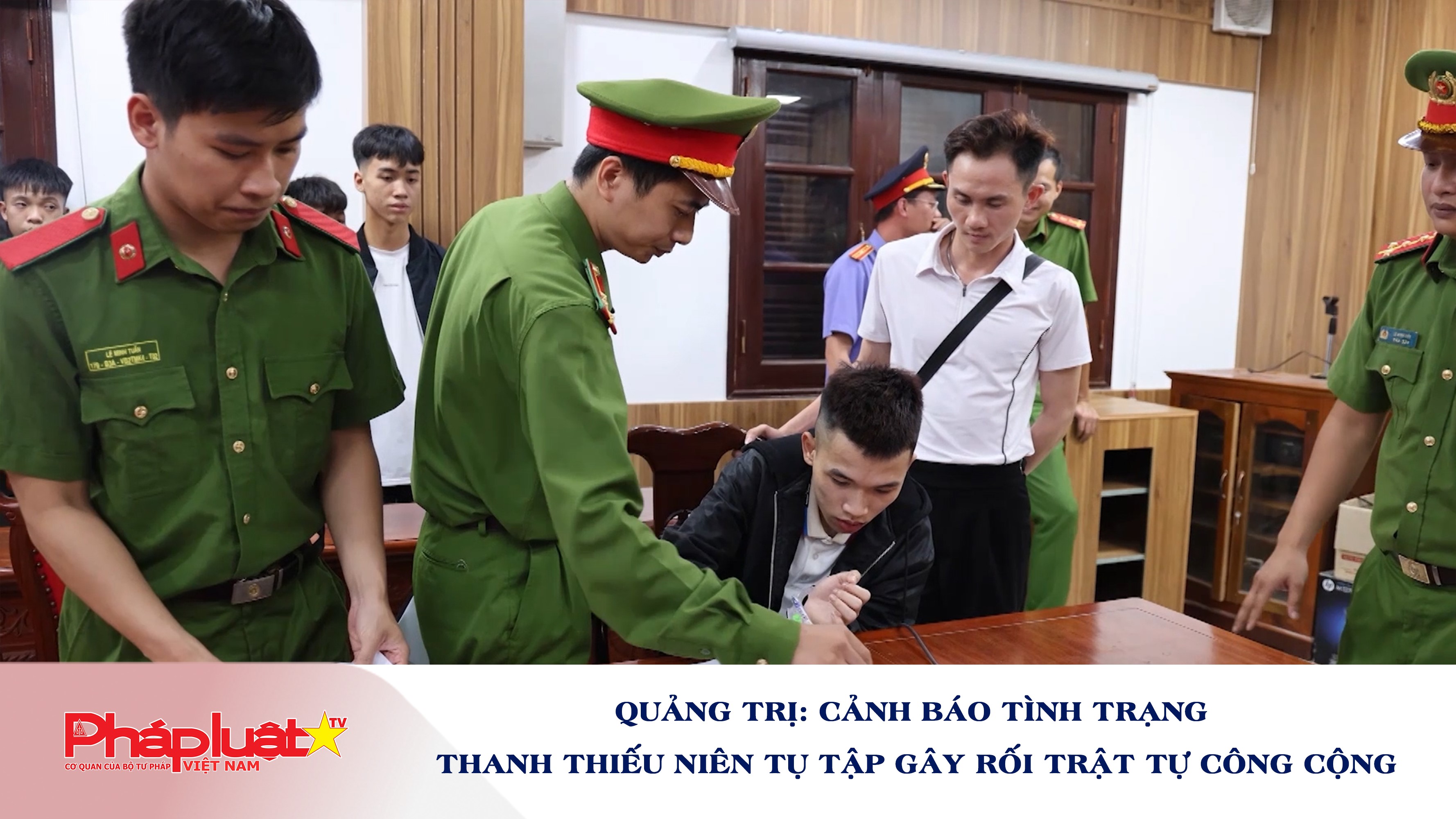 Quảng Trị: Cảnh báo tình trạng thanh thiếu niên tụ tập gây rối trật tự công cộng