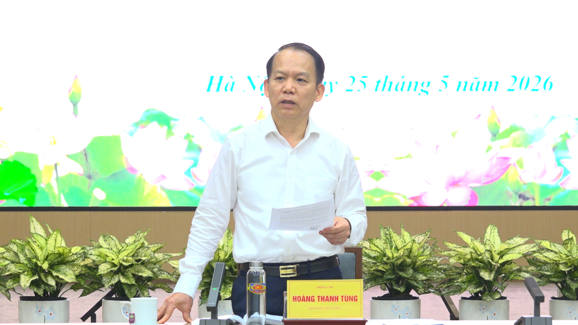 Đẩy nhanh tiến độ các dự án luật trình Quốc hội năm 2026