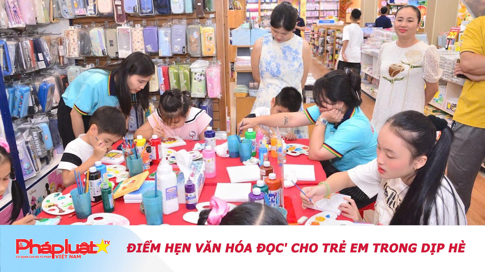Điểm hẹn văn hóa đọc cho trẻ em trong dịp hè.