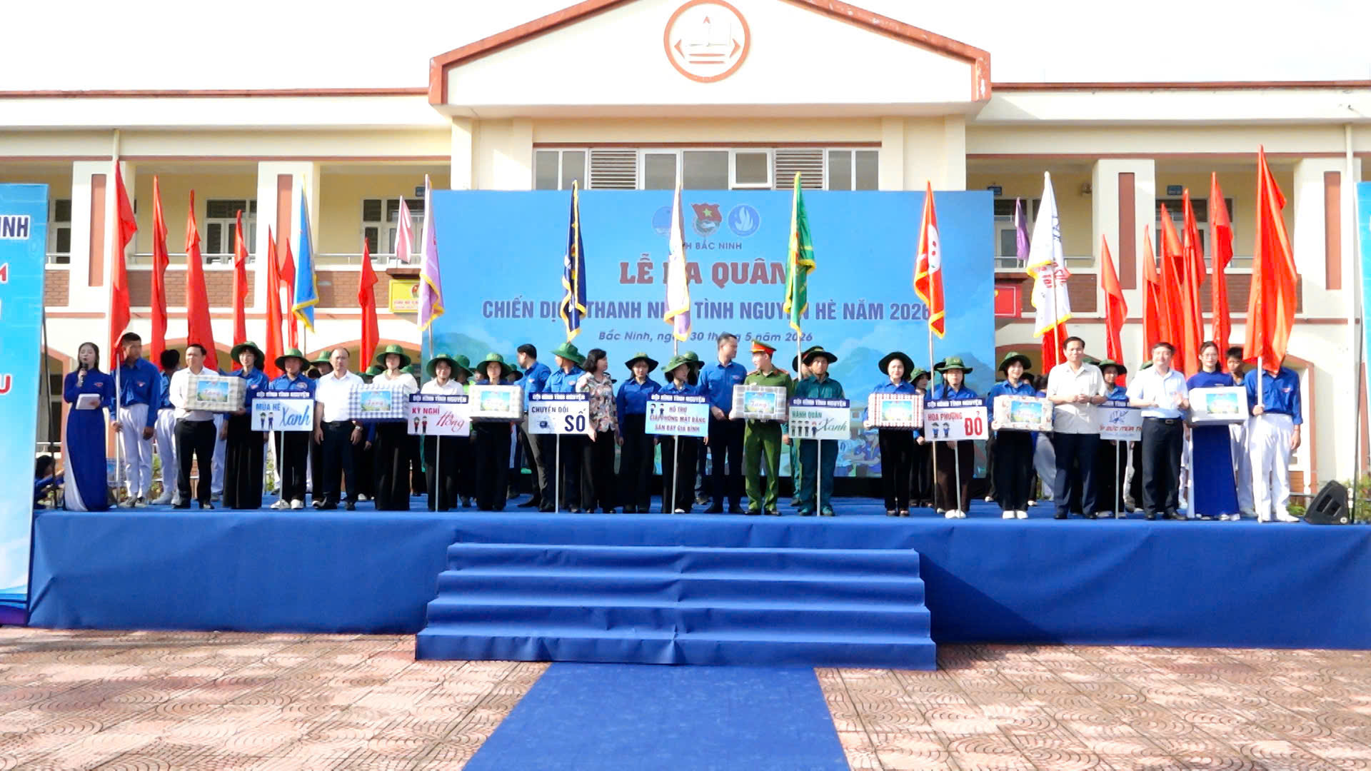 Tuổi trẻ Bắc Ninh sôi nổi ra quân Chiến dịch Thanh niên tình nguyện Hè 2026