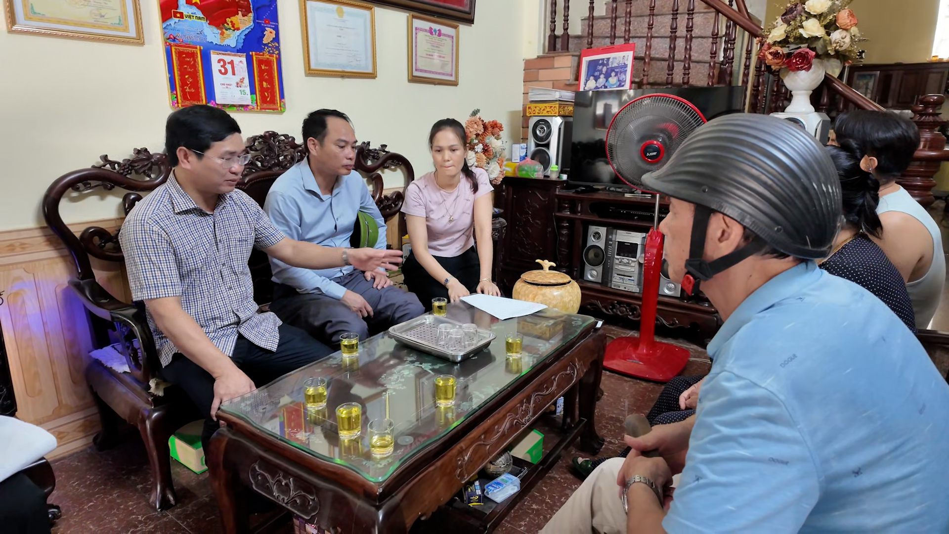 Thạch Thất tăng cường đối thoại, vận động người dân bàn giao mặt bằng dự án đường 420
