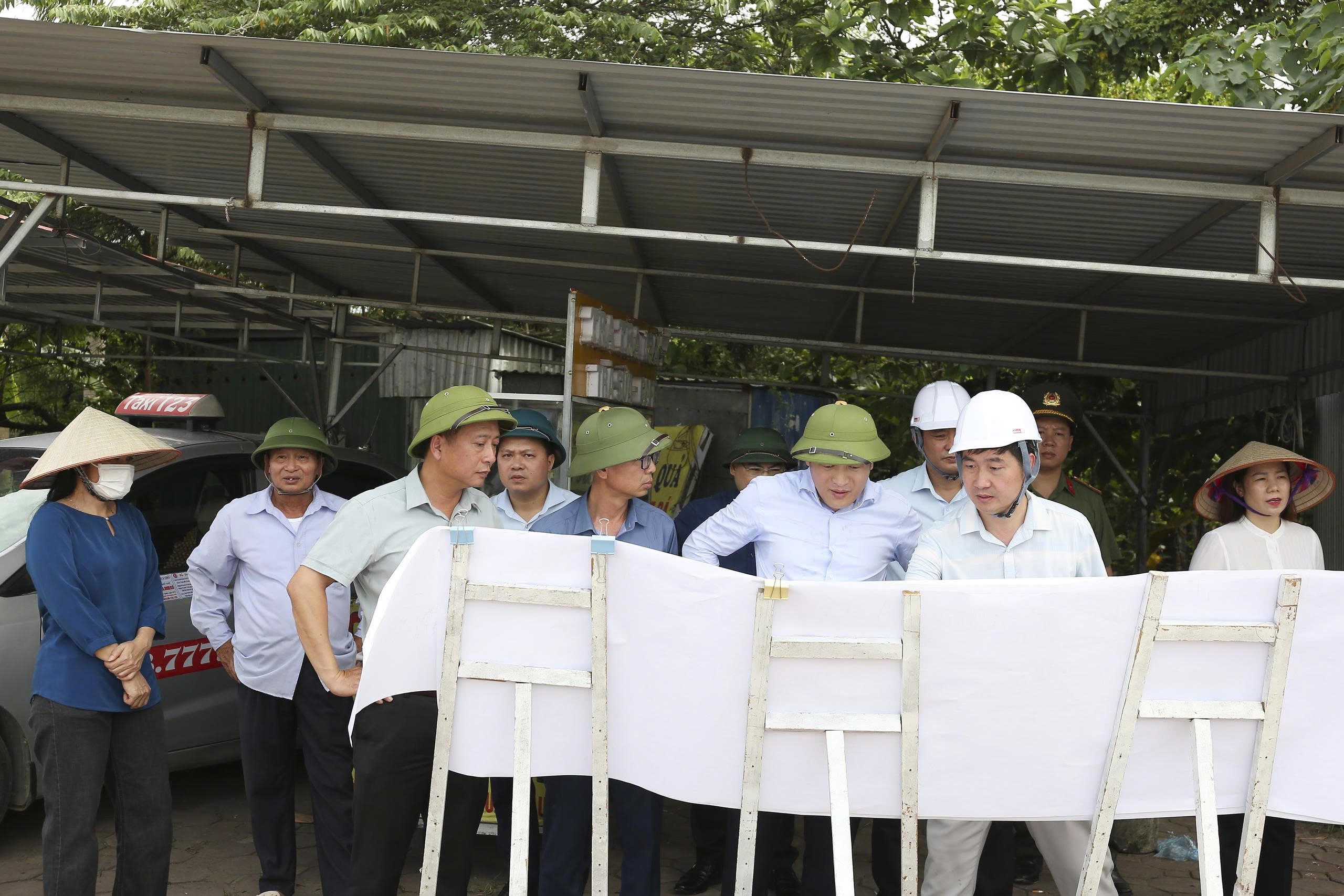 Xã Sóc Sơn tập trung đẩy nhanh tiến độ giải phóng mặt bằng các dự án lớn