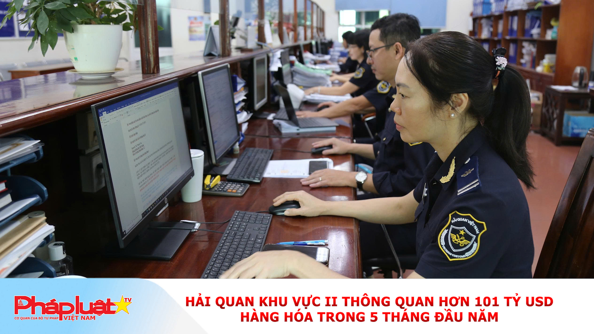 Hải quan khu vực II thông quan hơn 101 tỷ USD hàng hóa trong 5 tháng đầu năm