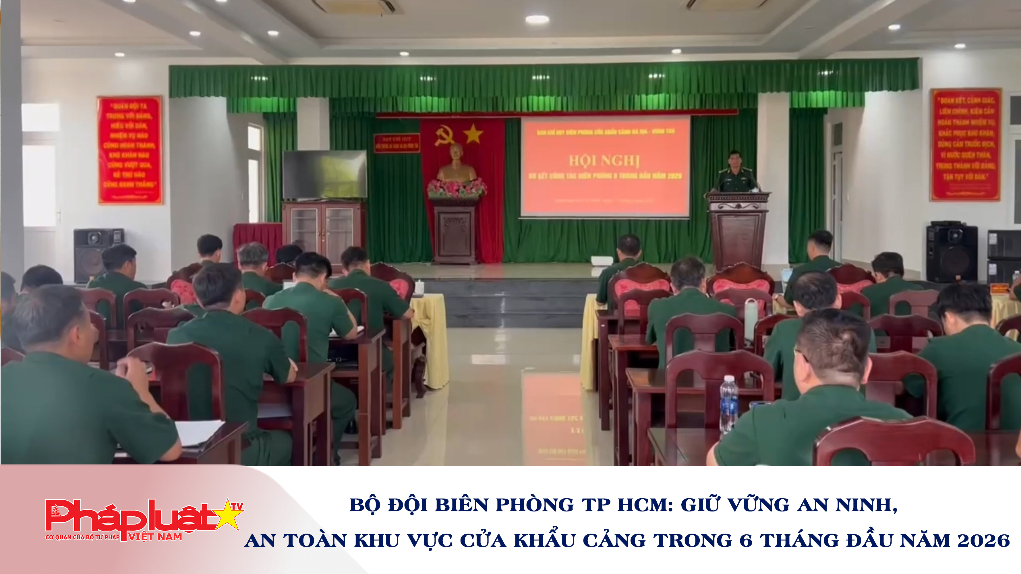Bộ đội Biên phòng TP HCM: Giữ vững an ninh, an toàn khu vực cửa khẩu cảng trong 6 tháng đầu năm 2026