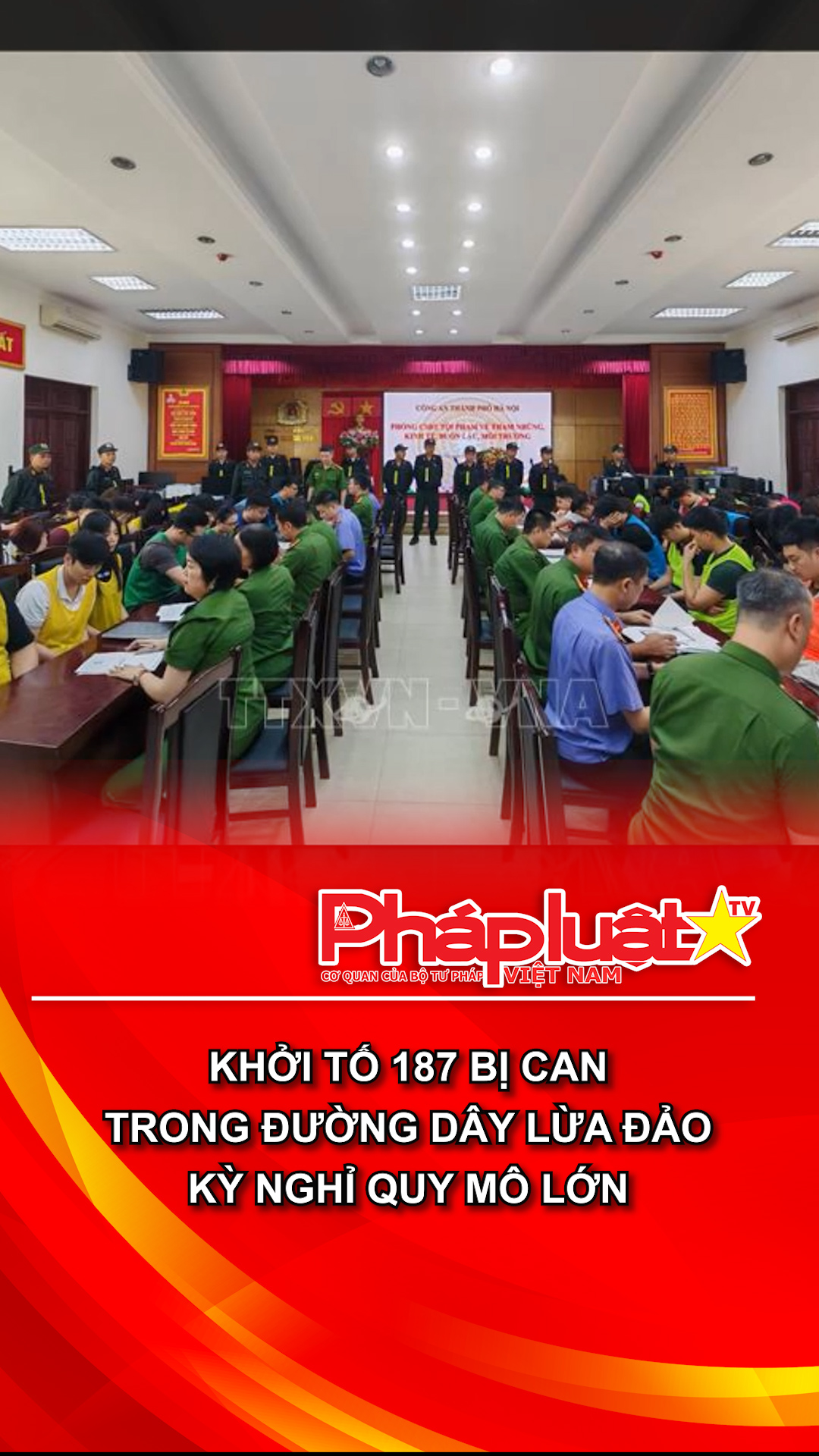 Khởi tố 187 bị can trong đường dây lừa đảo kỳ nghỉ quy mô lớn
