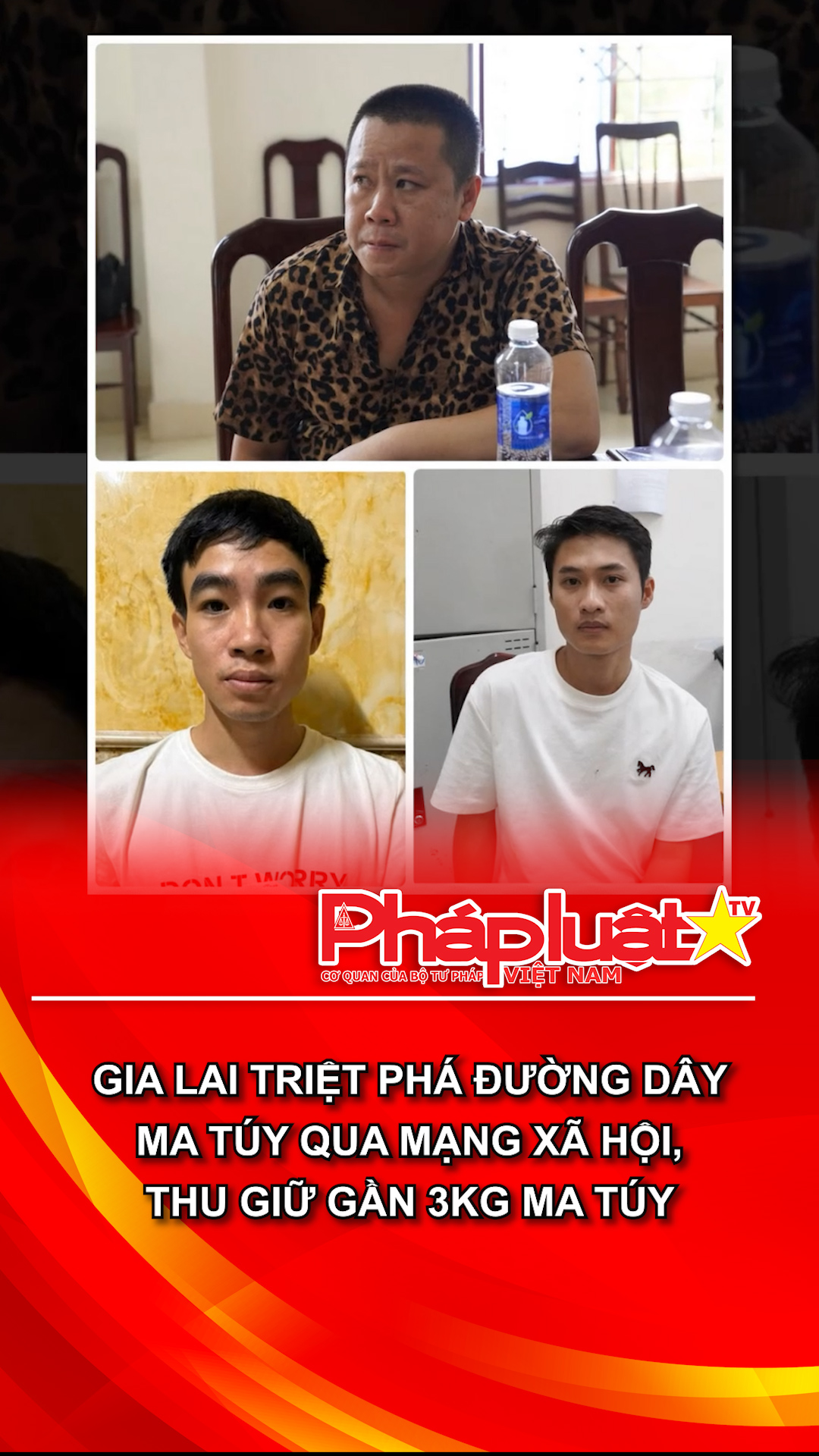 Gia Lai triệt phá đường dây ma túy qua mạng xã hội, thu giữ gần 3kg ma túy
