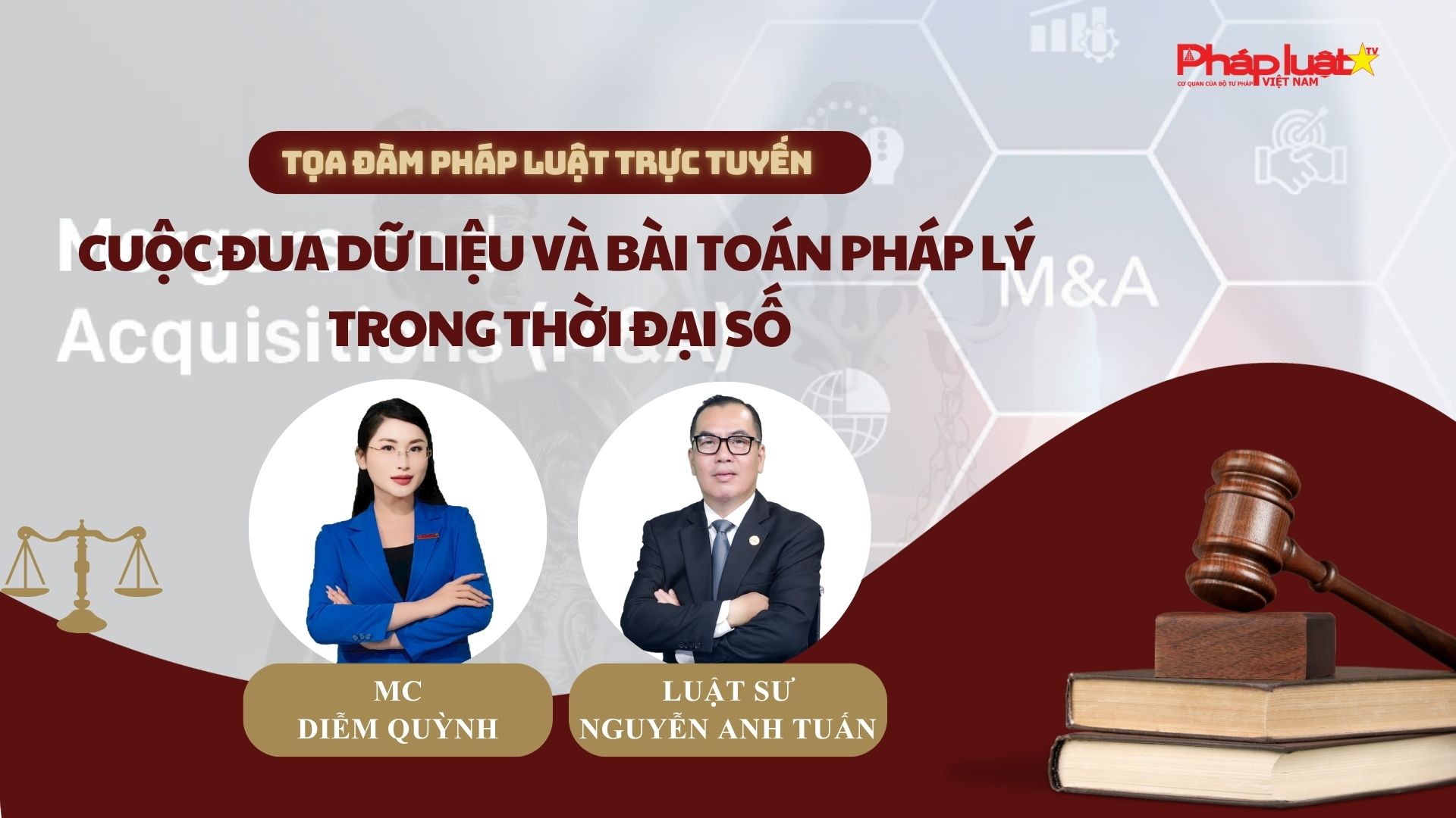 Tọa đàm Pháp Luật Trực Tuyến: Cuộc đua dữ liệu và bài toán pháp lý trong thời đại số