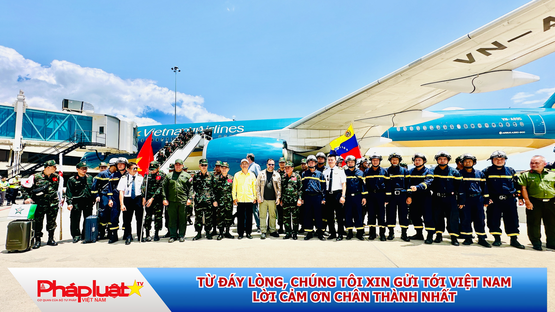 Từ đáy lòng, chúng tôi xin gửi tới Việt Nam lời cảm ơn chân thành nhất
