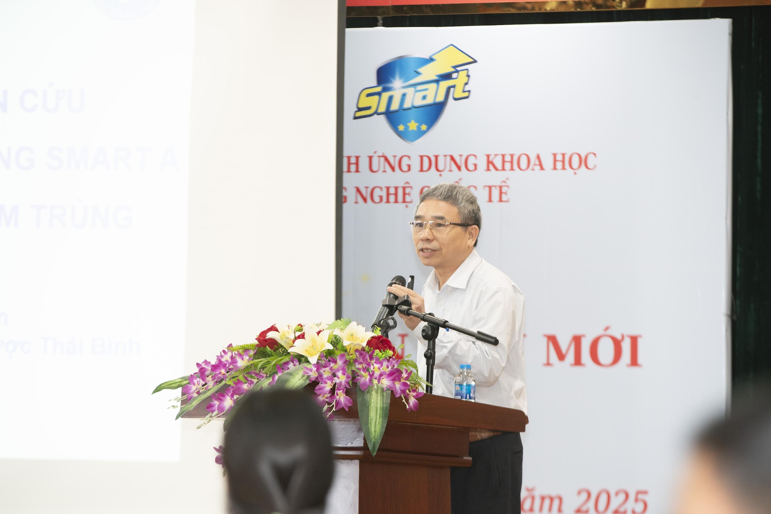 TS. Đặng Văn Nghiễm, nguyên Trưởng Bộ môn Trường Đại học Y dược Thái Bình công bố nghiên cứu về nước muối súc miệng SMART A.