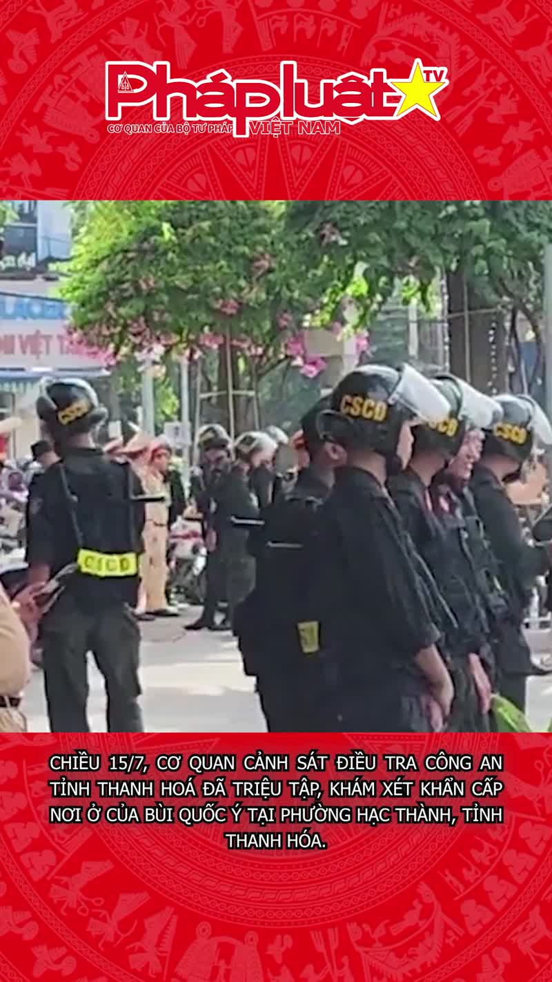 Khám xét khẩn cấp nhà của trùm giang hồ Ý “ẻng” ở Thanh Hóa
