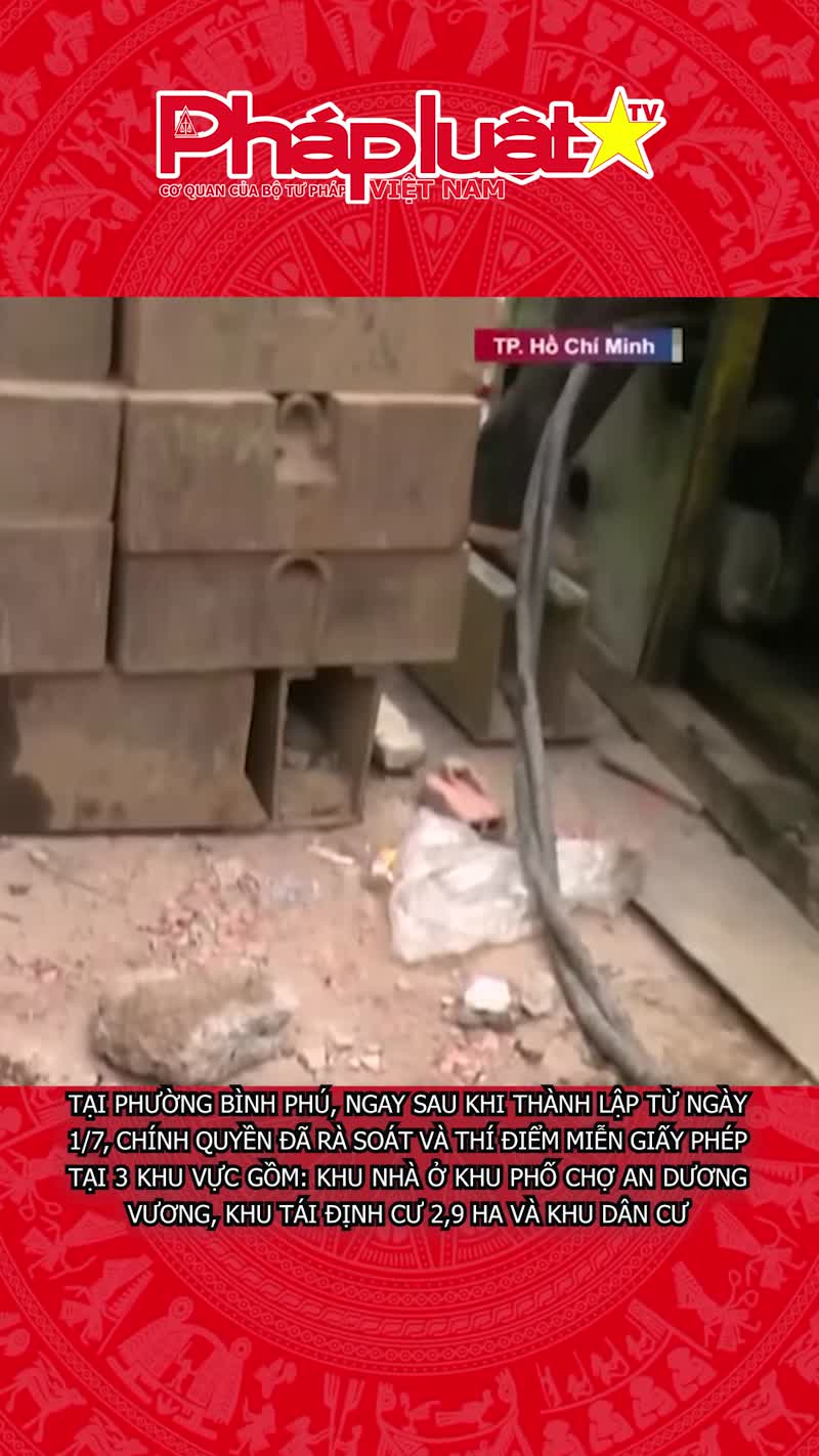 TPHCM miễn giấy phép xây dựng, người dân hết cảnh chờ đợi

