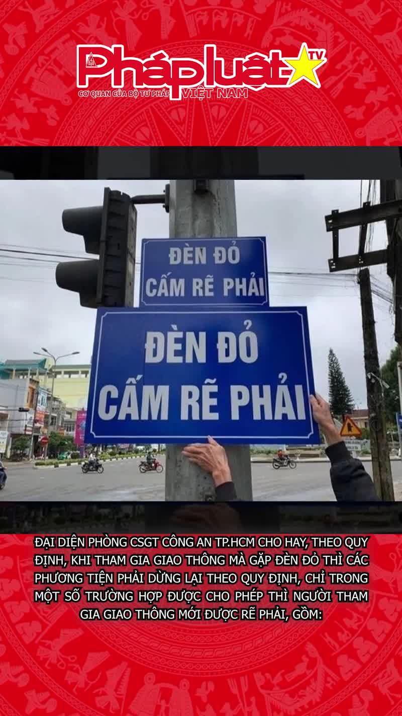 Khi nào được rẽ phải khi đèn đỏ?
