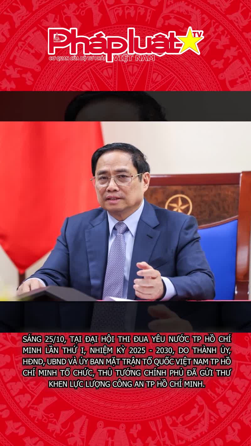 Thủ tướng Chính phủ gửi Thư khen Công an TP HCM
