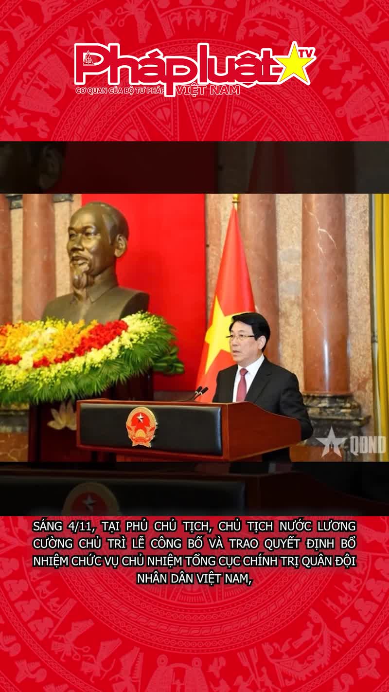 Bổ nhiệm Chủ nhiệm Tổng cục chính trị và thăng quân hàm Đại tướng, Thượng tướng