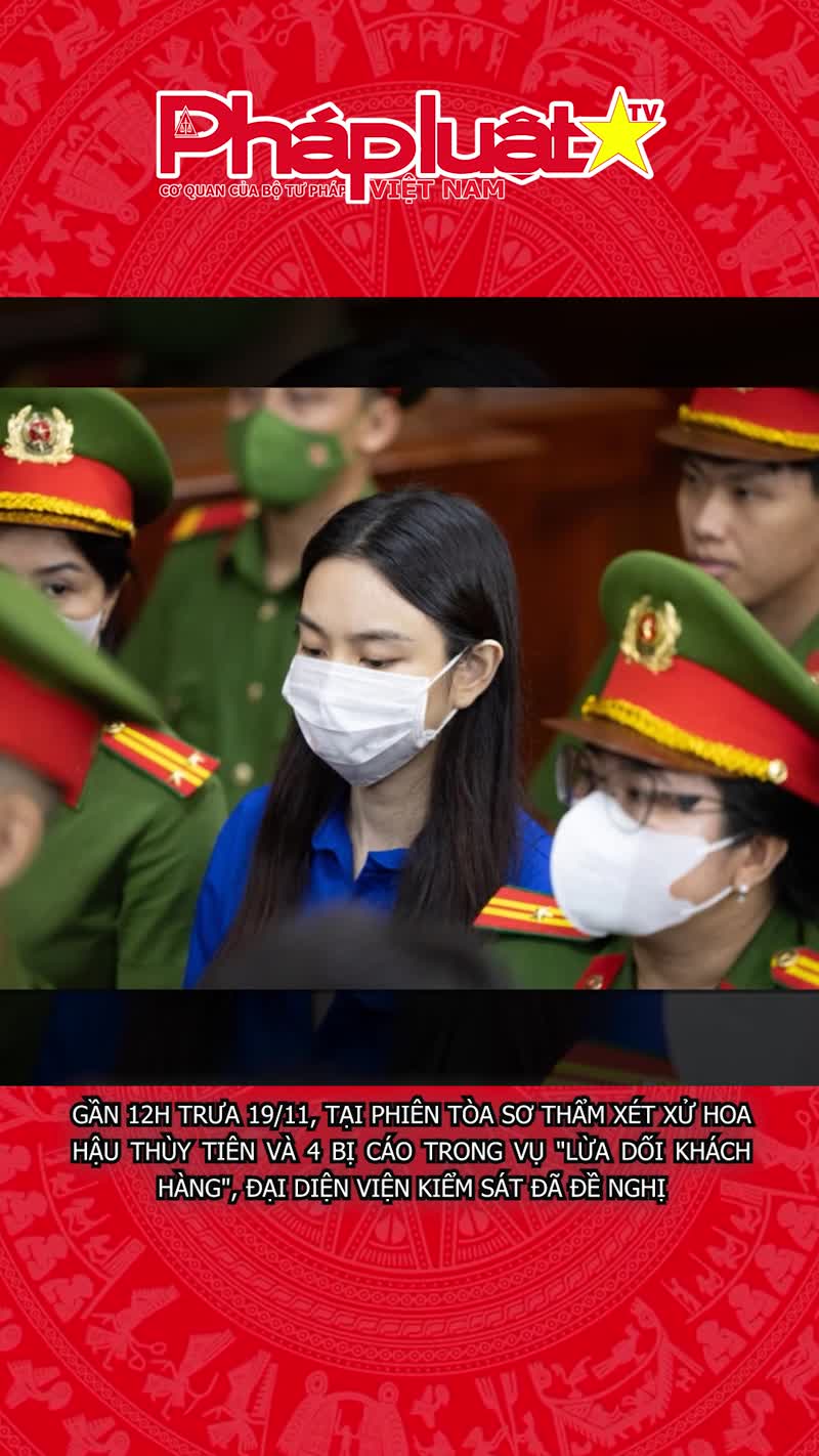 Hoa hậu Thùy Tiên bị đề nghị từ 2 năm đến 2 năm 6 tháng tù