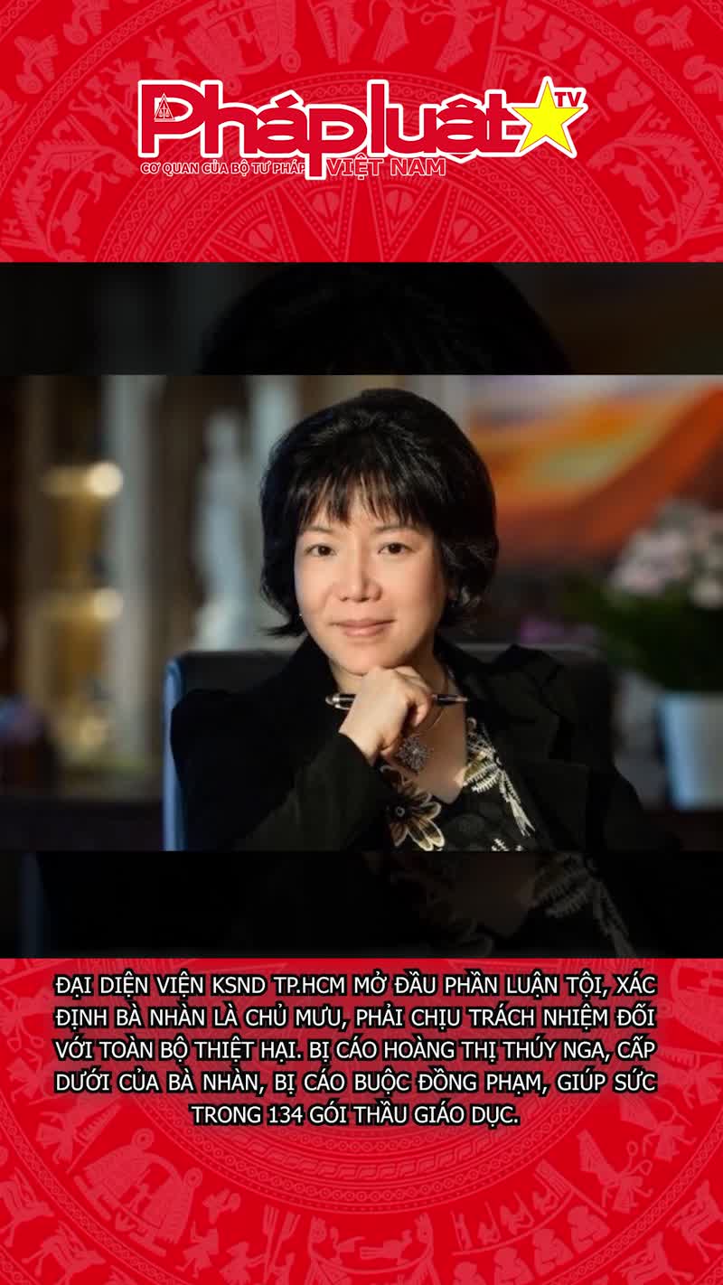 Áp dụng tình tiết giảm nhẹ đặc biệt cho bà Nguyễn Thị Thanh Nhàn
