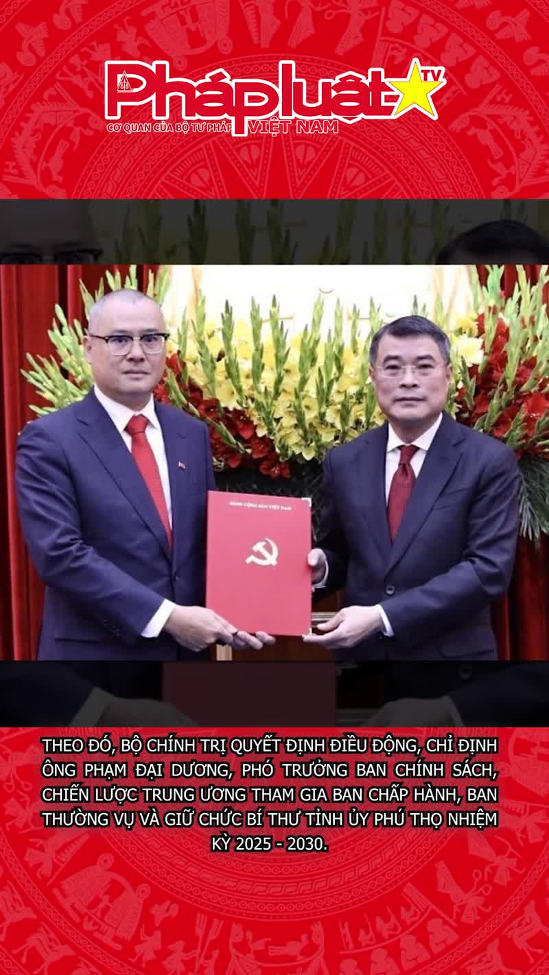 Ông Trương Quốc Huy xin thôi giữ chức Bí thư Tỉnh ủy Phú Thọ
