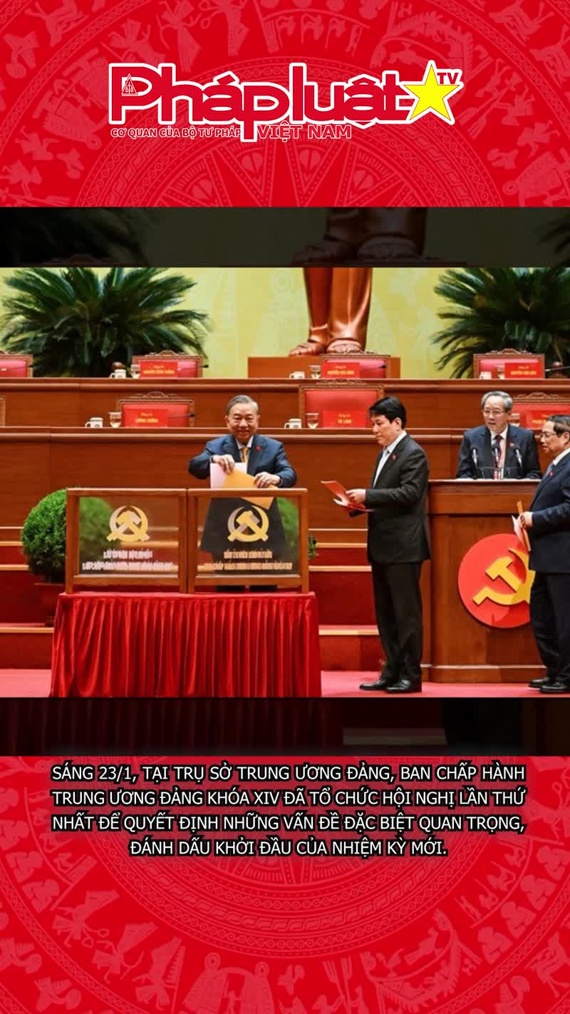 Đồng chí Tô Lâm tái đắc cử Tổng Bí thư khóa XIV
