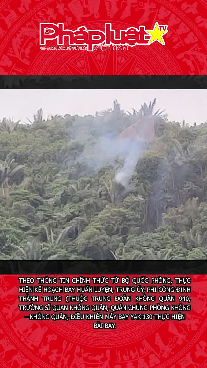 Bộ Quốc phòng thông tin về sự cố rơi máy bay quân sự tại Đắk Lắk
