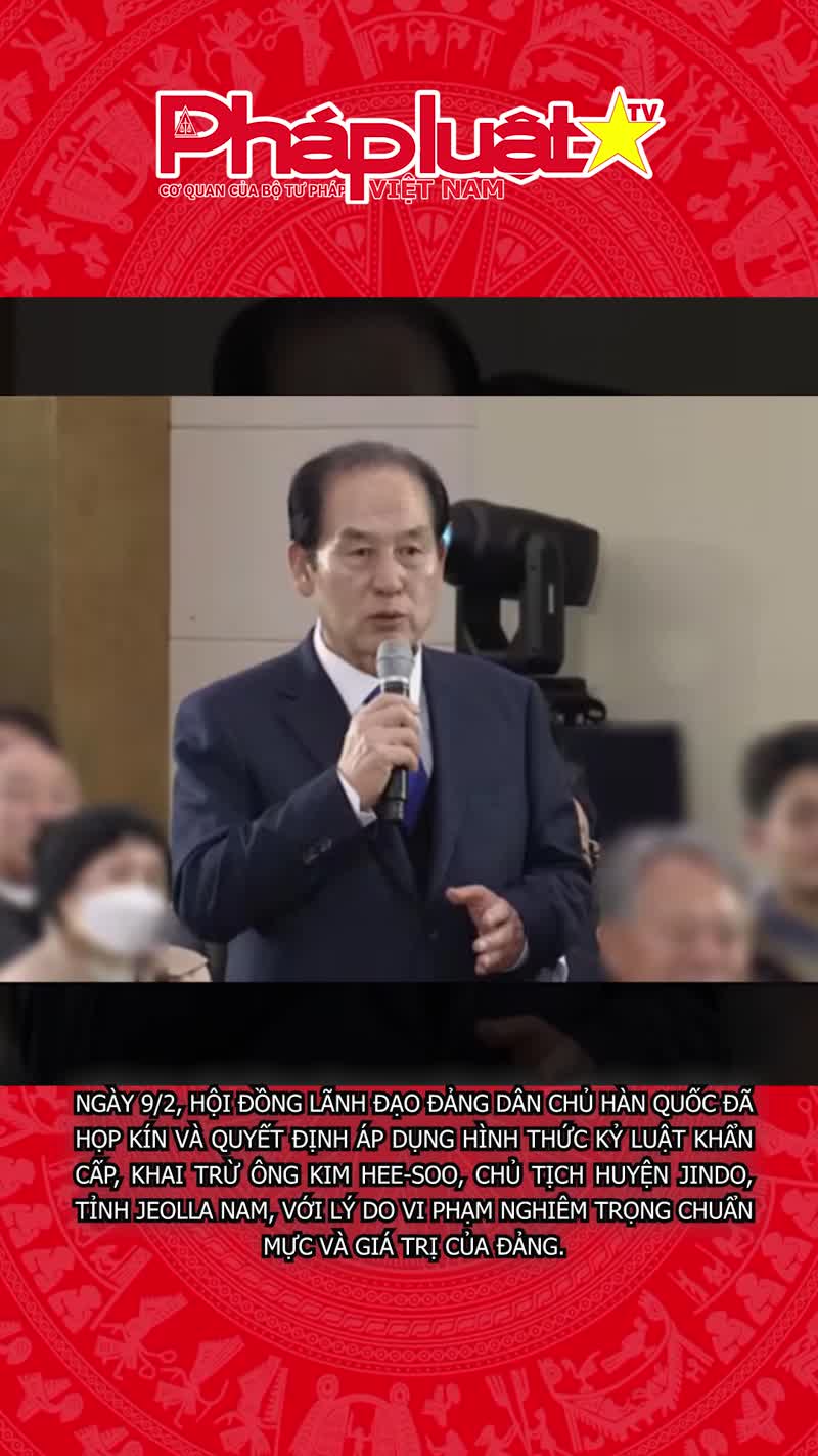 Quan chức Hàn Quốc bị khai trừ đảng sau phát ngôn “nhập khẩu trinh nữ Việt” 
