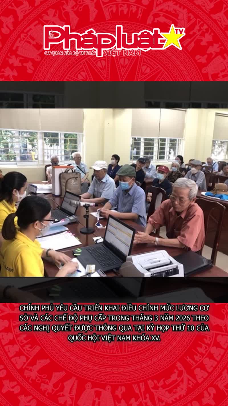 Đề xuất cách tính mức tăng lương cơ sở từ tháng 3.2026
