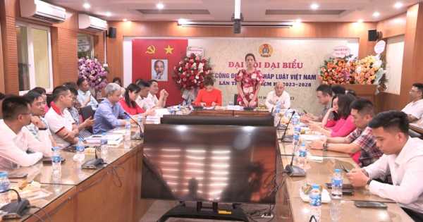 Pháp Luật TV - Đại hội Công đoàn Báo Pháp luật Việt Nam khoá IV, nhiệm kỳ 2023-2028